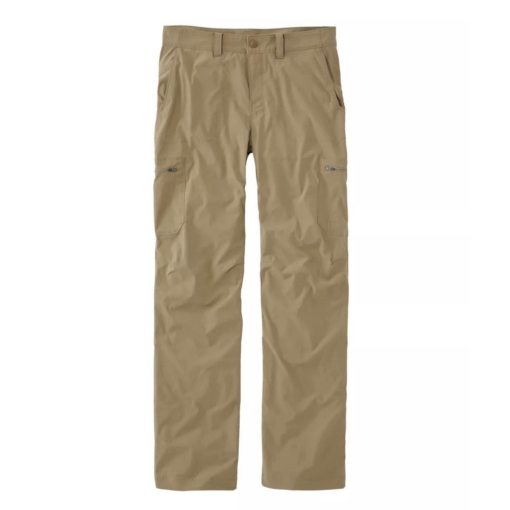 LL Bean Water Resistant Cresta Hiking Pants Standard Fit UPF 50+ 34x32 FLAW
